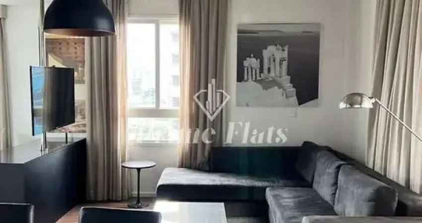 Flat disponível para locação no geo berrini residences no brooklin, com 30m², 1 dormitório e 1 vaga