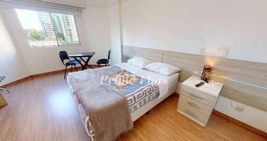 Flat disponível para venda no Intercity Ibirapuera, com 26m², 1 dormitório e 1 vaga