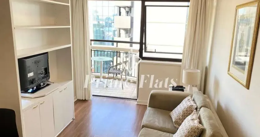 Flat disponível para locação no Grand Mercure SP Itaim Bibi, com 36m², 1 dormitório e 1 vaga
