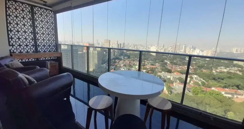 Flat disponível para locação no vhouse por jfl living, com 48m², 1 dormitório e 1 vaga de garagem