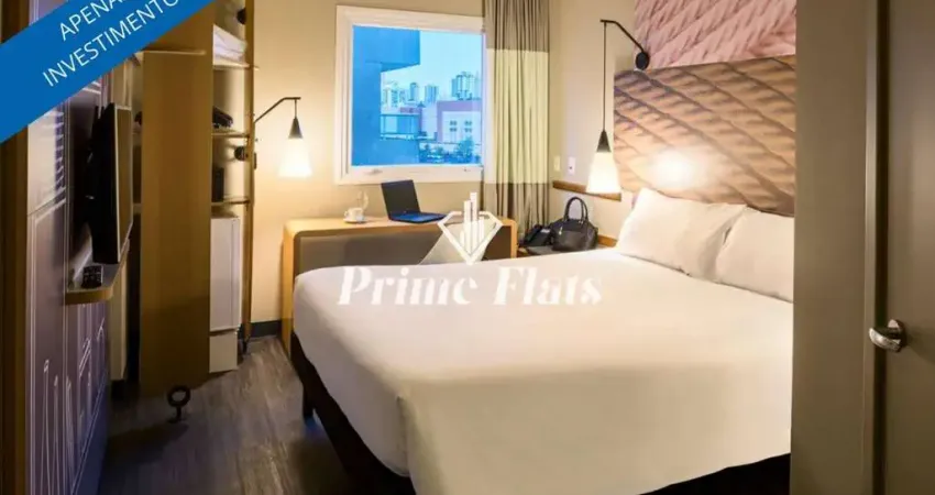 Flat disponível para venda no íbis são paulo tatuapé, com 17m², 1 dormitório e 1 vaga