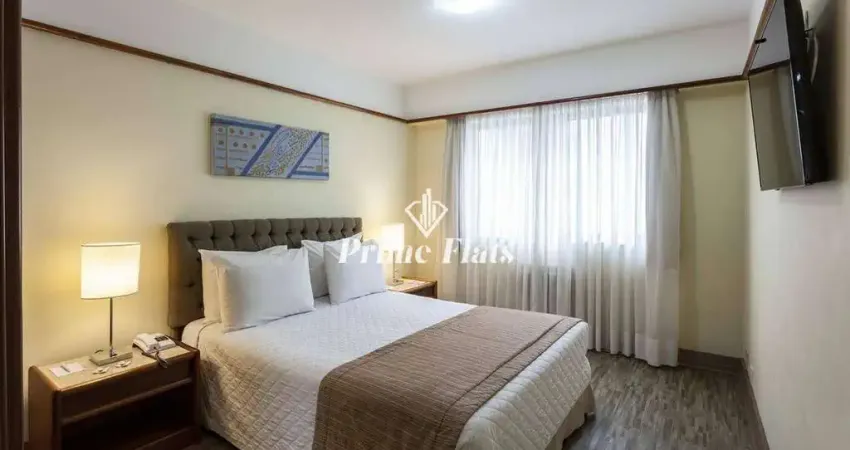Flat disponível para venda no La Residence Itaim by Manager, com 42m², 1 dormitório e 1 vaga