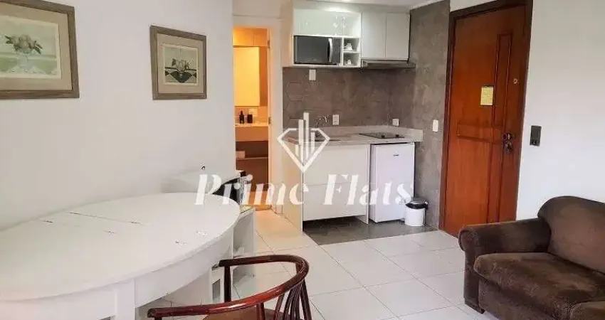 Flat disponível para venda no morumbi residence, com 34m², 1 dormitório e 1 vaga