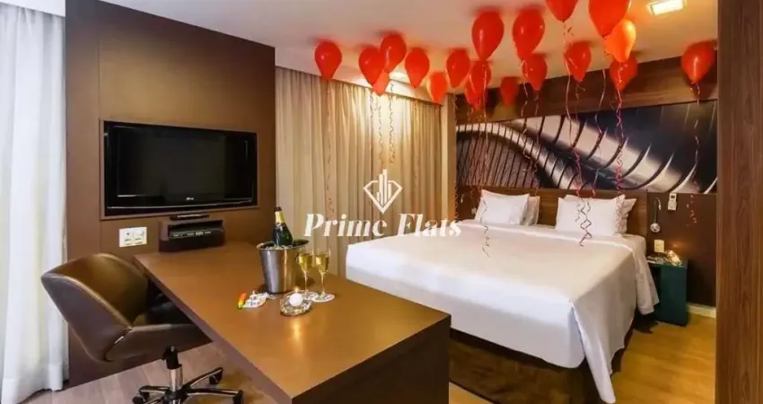 Flat disponível para venda no Mercure São Paulo Moema Times Square, com 30m², 1 dormitório e 1 vaga