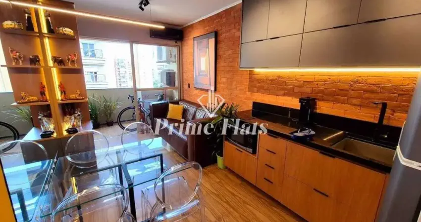 Flat disponível para venda no Condomínio Moema Top Life, com 33m², 1 dormitório e 1 vaga de garagem