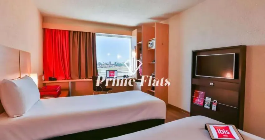 Flat disponível para venda no íbis congonhas, com 27m², 1 dormitório e 1 vaga