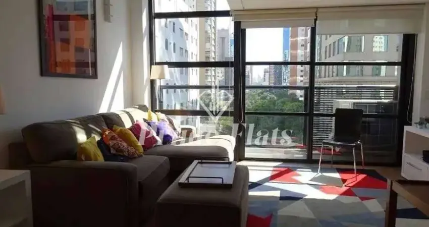 Flat disponível para venda no condomínio edifício urbano duplex na vila nova conceição, com 42m², 1 dormitório e 1 vaga de garagem