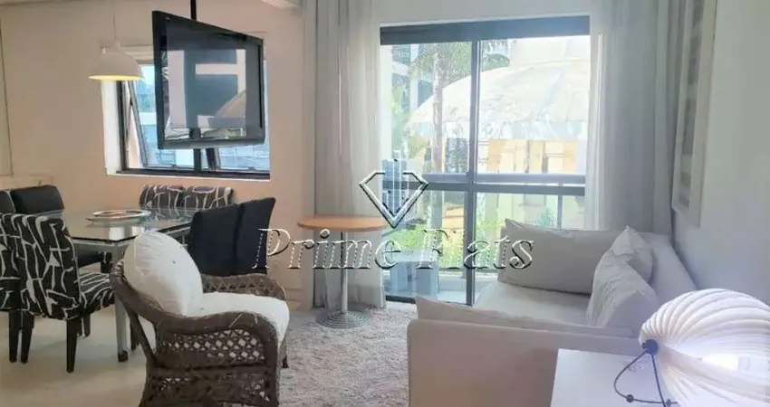 Flat disponível para venda no international duplex residence em moema, com 70m², 2 dormitórios e 1 vaga