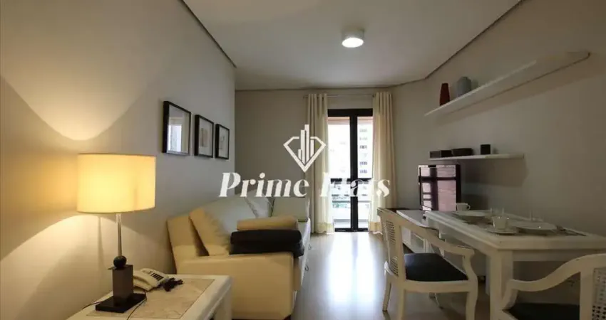 Flat disponível para locação no condomínio tiffany residence, com 45m², 1 dormitório e 1 vaga de garagem