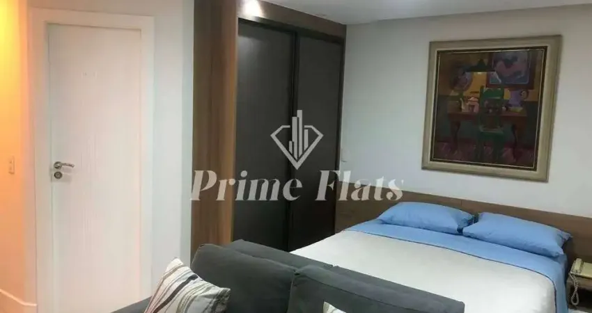 Flat disponível para locação no Transamérica Prime International Plaza no Jardim Paulista, com 45m², 1 dormitório e 1 vaga