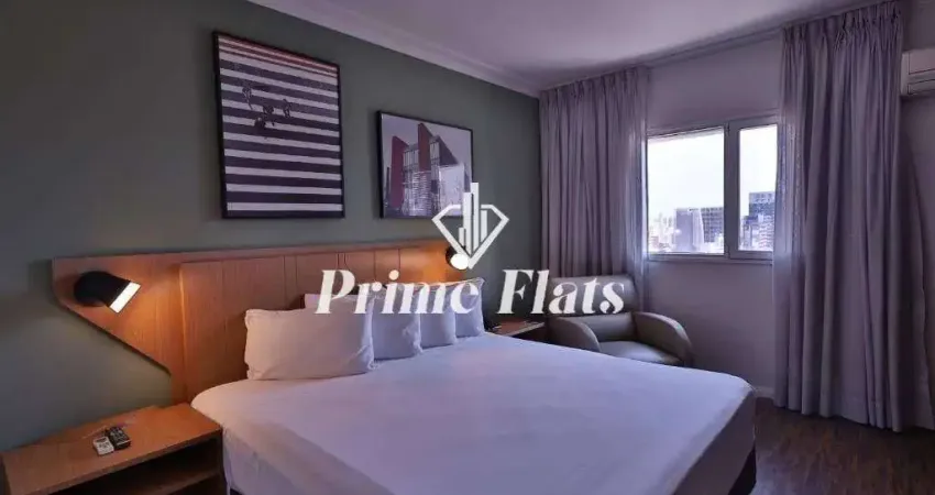 Flat disponível para venda no transamerica executive nova paulista, com 23m², 1 dormitório e 1 vaga de garagem