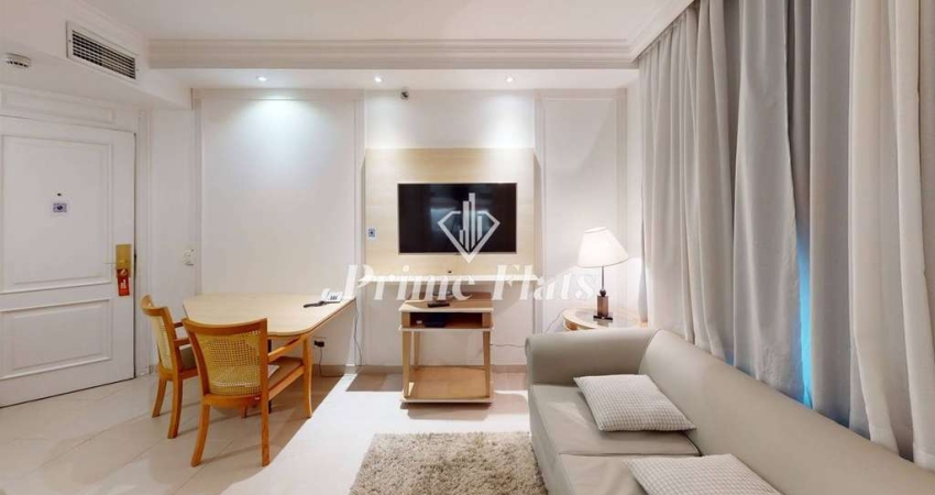 Flat disponível para venda no Hotel The Universe Paulista by Intercity na Bela Vista, com 32,22m², 1 dormitório e 1 vaga