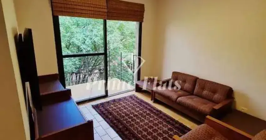 Flat disponível para venda no Alameda Apart Hotel no Jardim Paulista, com 43m², 1 dormitório e 1 vaga