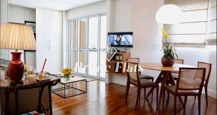 Flat disponível para venda no estanconfor villa olímpia, com 100m², 1 dormitório e 2 vagas de garagem