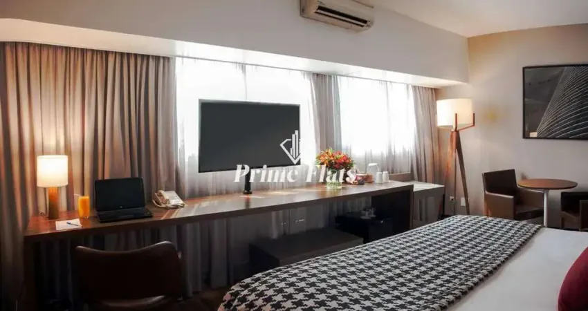 Flat disponível para venda Wyndham São Paulo Berrini, com 29m², 1 dormitório e 1 vaga