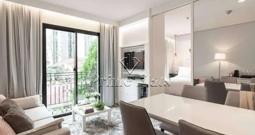 Flat disponível para venda no new life itaim, com 40m², 1 dormitório e 1 vaga