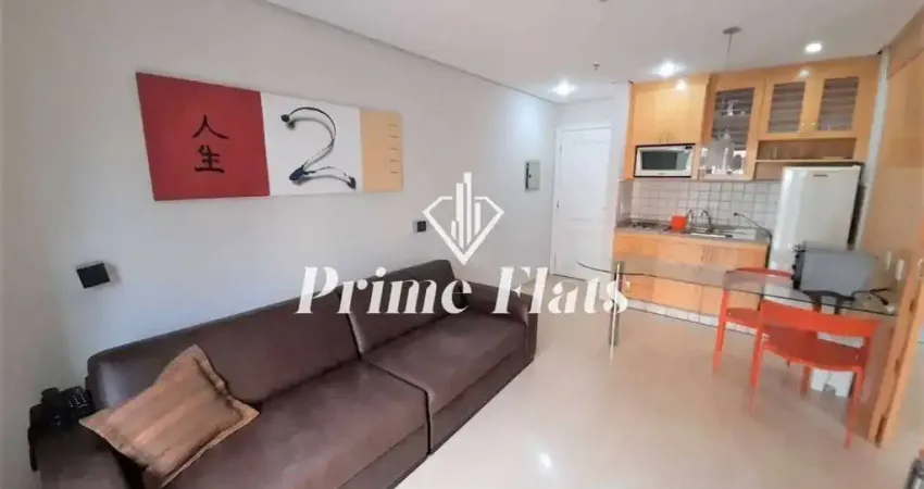 Flat disponível para venda no New Life Itaim, com 40m², 1 dormitório e 1 vaga de garagem