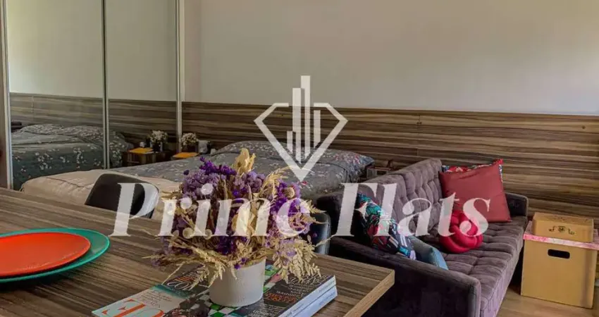 Flat disponível para venda no Diseño Campo Belo, com 36m², 1 dormitório e 1 vaga de garagem
