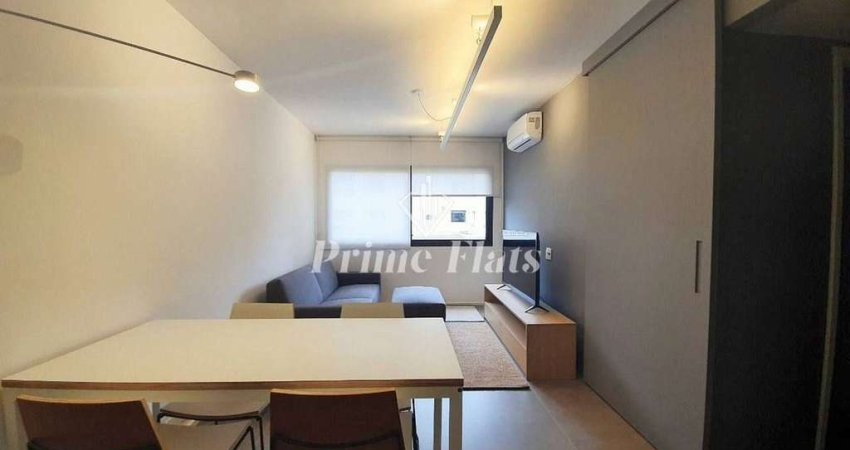 Flat disponível para venda no Matiz Manhattan Hotel no Brooklin, com 42m², 1 dormitórios e 1 vaga