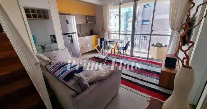 Flat disponível para venda no Estanconfor Villa Paulista, com 69m², 1 dormitório e 2 vagas de garagem