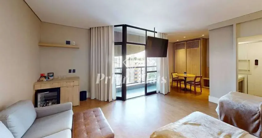 Flat disponível para venda no hotel address faria lima by intercity, com 42m², 1 dormitório e 1 vaga