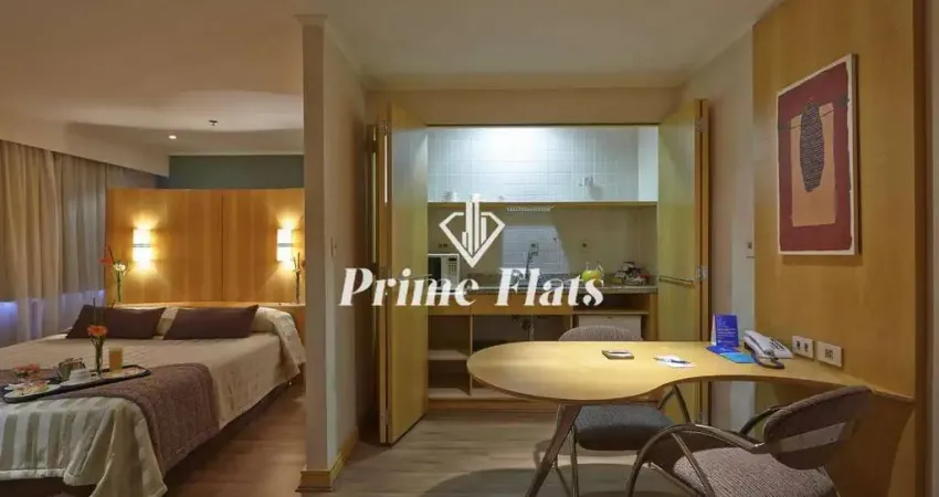 Flat disponível no slaviero essential são paulo ibirapuera, com 35m², 1 dormitório e 1 vaga