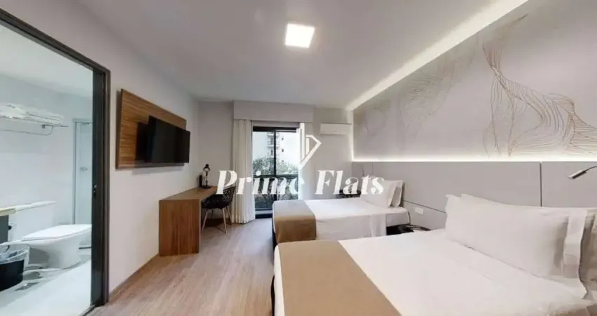 Flat disponível para venda no hotel intercity interative jardins, com 23m², 1 dormitório e 1 vaga