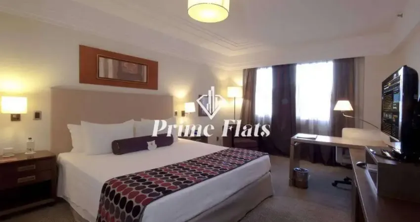 Flat disponível para venda no radisson alphaville, com 31m², 1 dormitório e 1 vaga de garagem