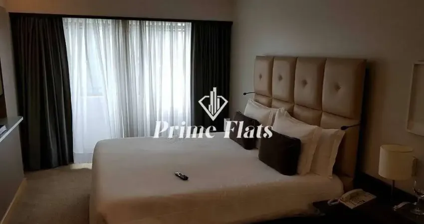 Flat disponível para venda no sol alphaville hotel & residence, com 47m², 1 dormitório e 1 vaga