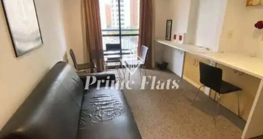 Flat disponível para locação no Mercure SP Moema Hotel, com 35m², 1 dormitório e 1 vaga