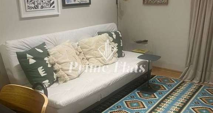 Flat disponível para locação no Ninety Hotel, com 33m², 1 dormitório e 1 vaga
