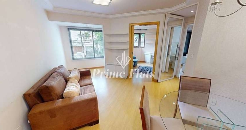 Flat disponível para locação no Estanconfor Moema, com 57m², 2 dormitórios e 1 vaga
