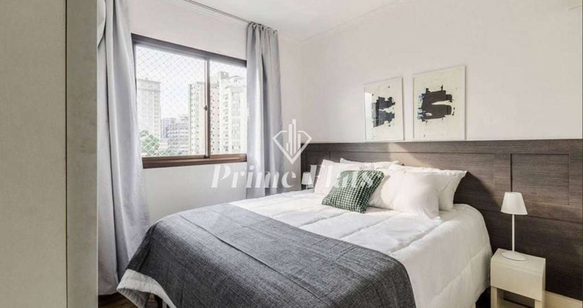 Flat disponível para locação no Quality Suítes Long Stay Vila Olímpia, com 52m², 2 dormitórios e 1 vaga de garagem