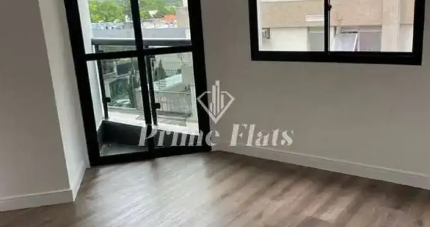 Flat disponível para locação no columbia residence, com 43m², 1 dormitório e 1 vaga