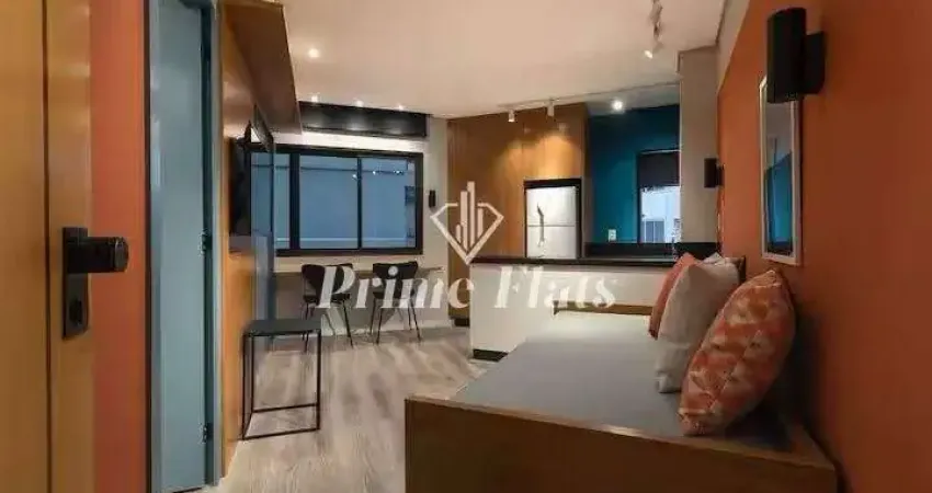 Flat disponível para venda no hotel hampton park, com 31m², 1 dormitório e 1 vaga