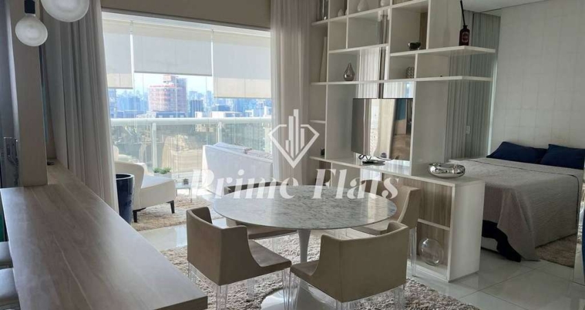 Flat disponível para venda no Horizonte JK Residencial na Vila Nova Conceição, com 55,30m², 1 dormitório e 1 vaga
