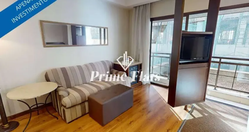 Flat disponível para venda no estanplaza paulista, com 32m², 1 dormitório e 1 vaga de garagem