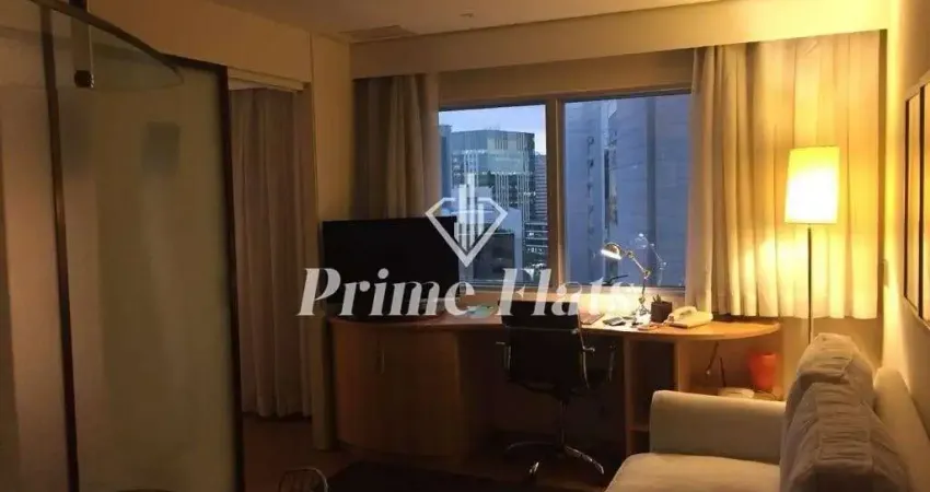 Flat disponível para venda no radisson vila olímpia são paulo, com 31m², 1 dormitório e 1 vaga