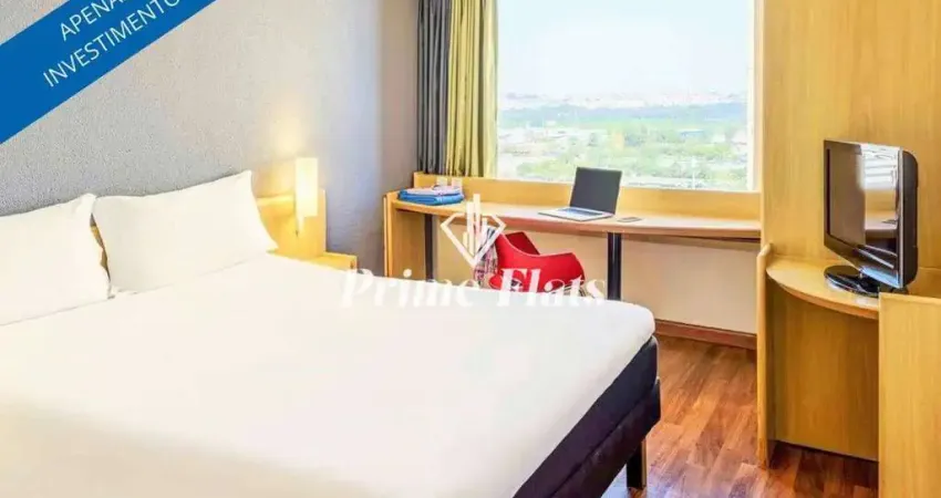 Flat disponível para venda no íbis guarulhos, com 18m², 1 dormitório e 1 vaga