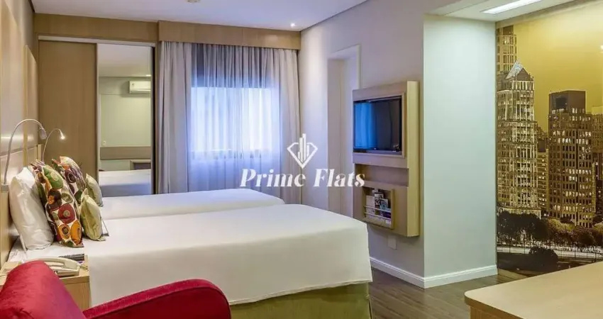 Flat disponível para venda no Mercure São Paulo Nações Unidas, com 27m², 1 dormitório e 1 vaga de garagem