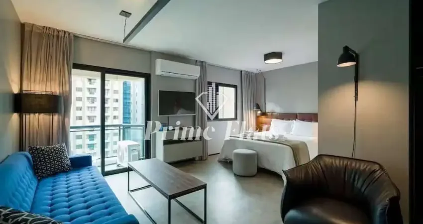 Flat disponível para venda no Estanplaza Nações Unidas, com 42m², 1 dormitório e 1 vaga de garagem