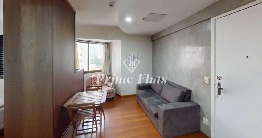Flat disponível para venda no Hotel Premium Flats Berrini no Brooklin, com 33m², 1 dormitório e 1 vaga