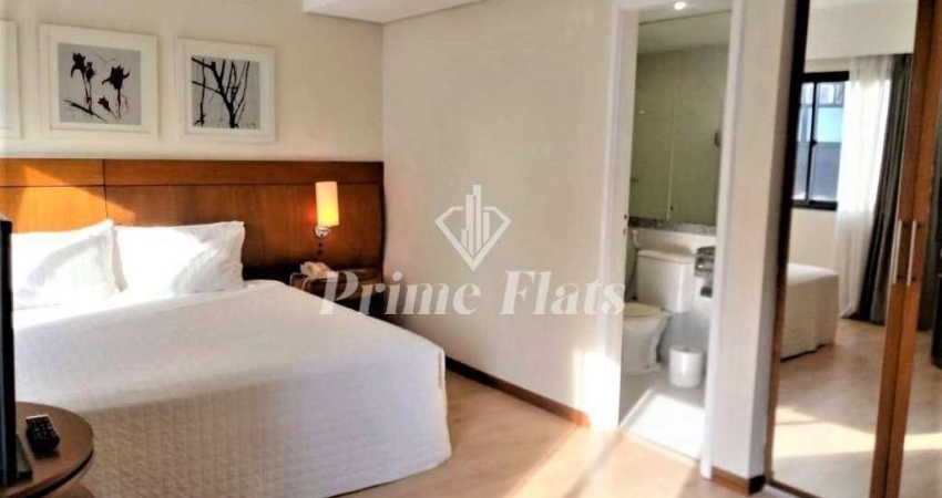 Flat disponível para locação no Hotel Slaviero Essential São Paulo Moema, com 26m², 1 dormitório e 1 vaga de garagem