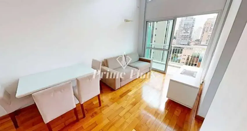 Flat disponível para locação no the blue loft, com 50m², 1 dormitório e 1 vaga de garagem