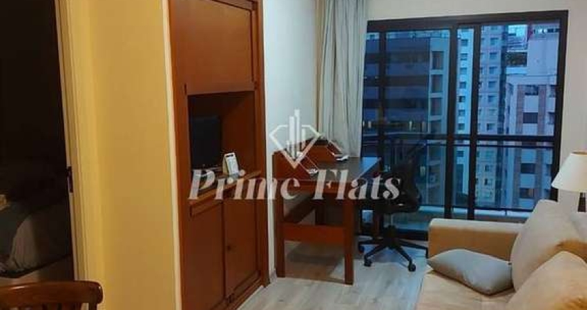 Flat disponível para locação no Estanplaza Nações Unidas, com 42m², 1 dormitório e 1 vaga de garagem