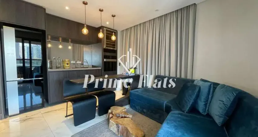 Flat disponível para locação no cyrela by pininfarina, com 49m², 1 dormitório e 1 vaga