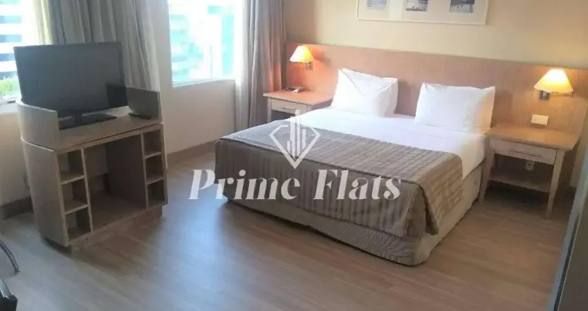 Flat disponível para locação no park inn by radisson berrini, com 28m², 1 dormitório e 1 vaga de garagem