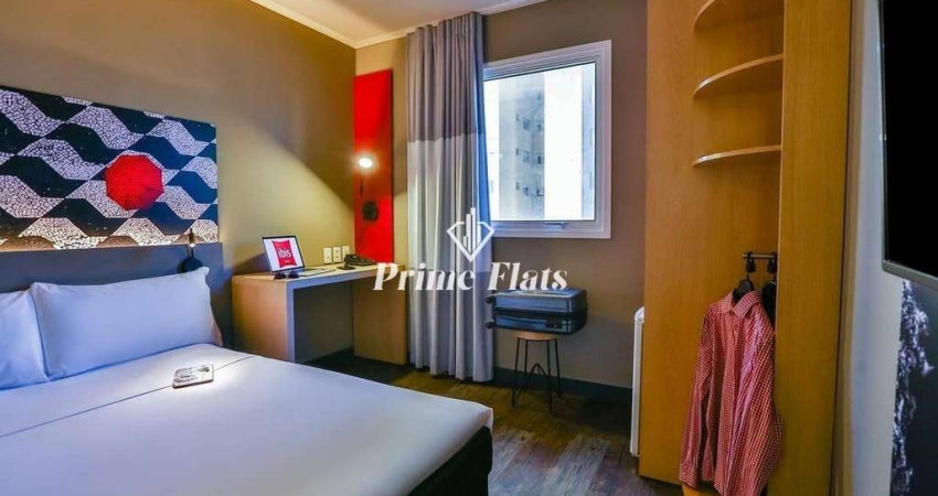 Flat disponível para venda no Ibis São Paulo Morumbi, com 18m², 1 dormitório e 1 vaga