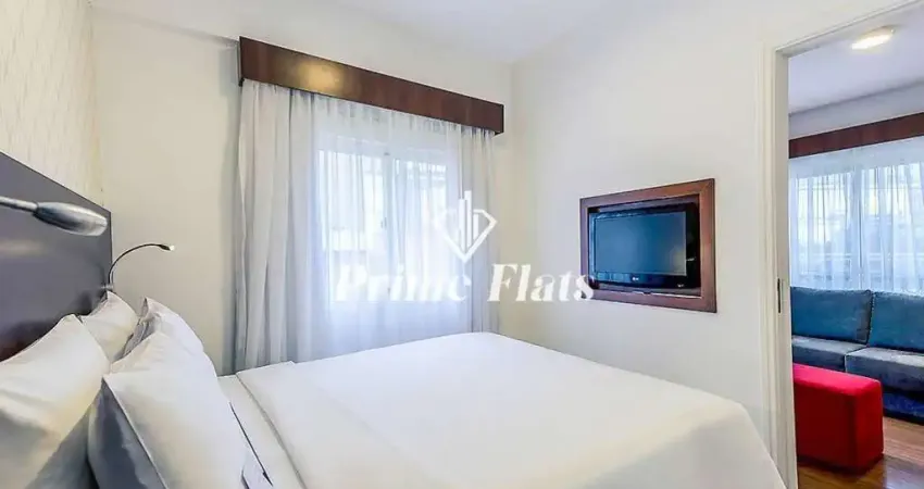 Flat disponível para venda no mercure são paulo jk vila olímpia, com 33m², 1 dormitório e 1 vaga