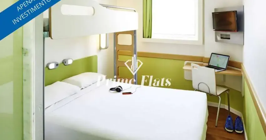 Flat disponível para venda no ibis budget jardins, com 12m², 1 dormitório e 1 vaga de garagem